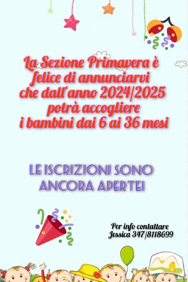 Scuola - Sezione Primavera